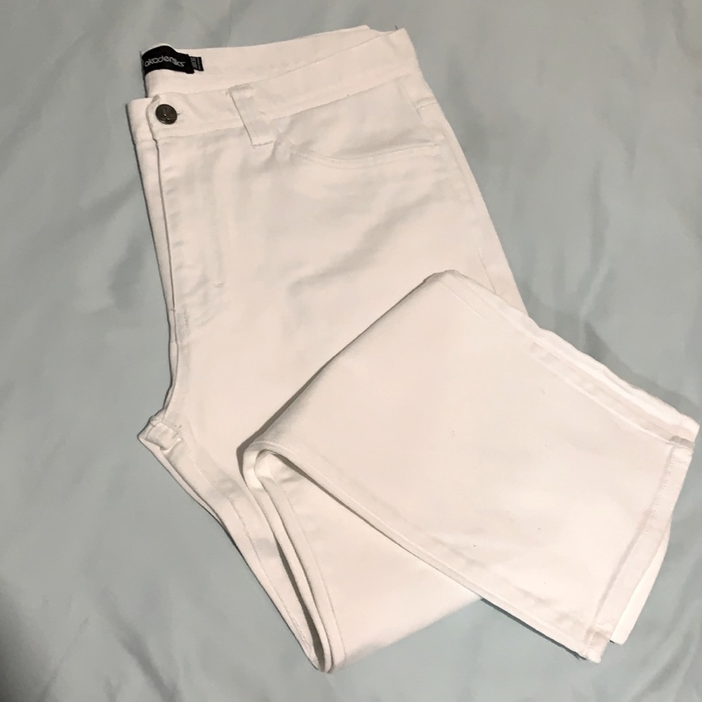 Men White Jean Pants